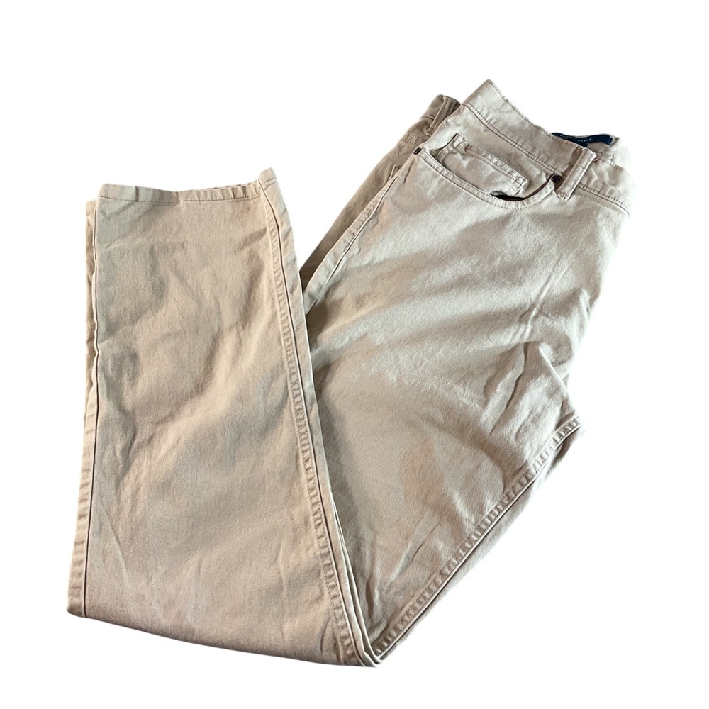 Perry Ellis Slim Fit Stretch‎ Khaki Pants Casual Everyday 32x30